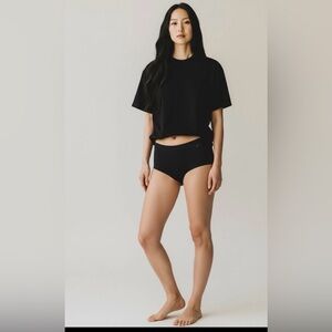 Nike Leak Protection Period Underwear Womens Size Large Black Hipster 1 Pair